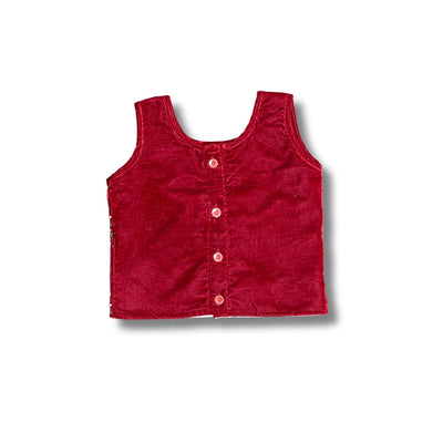 Skirt & Top Set for Girls: Traditional Onam Attire From NutsClothing | Maroon | Dark Green | Midnight Blue | For Ages 6 Months to 7 Years