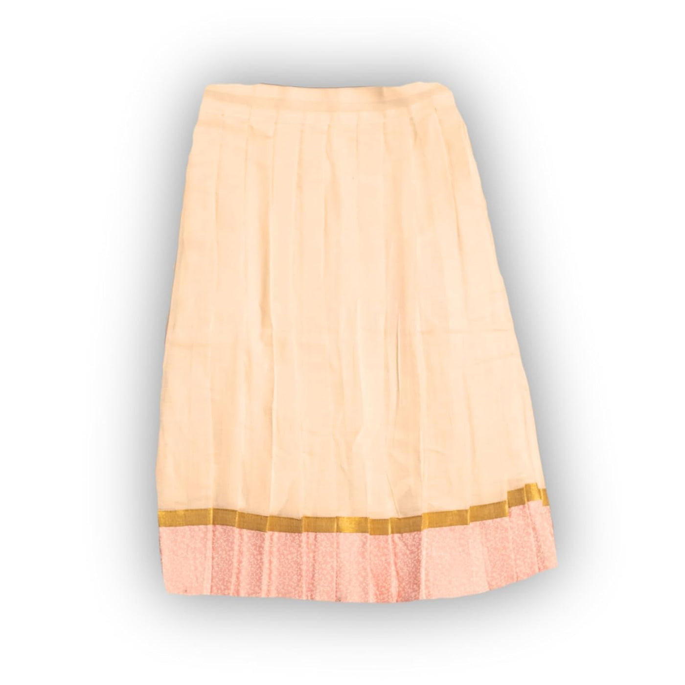 Skirt & Top Set for Girls: Traditional Onam Attire From NutsClothing | Rani Pink | Lavender | Green | Blue | For Ages 6 Months to 7 Years